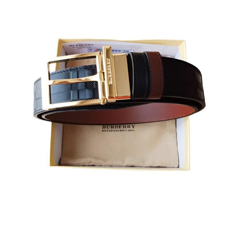 Burberry Leather Vintage Belt 'Black' | Banlieue91