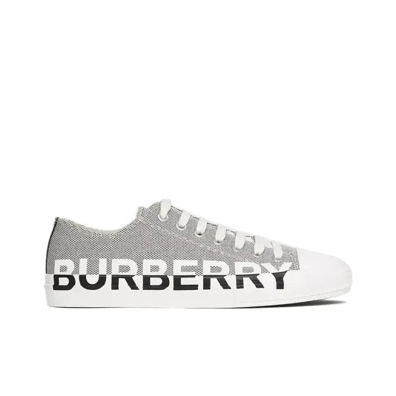 Burberry Logo Print Canvas Sneakers | Banlieue91
