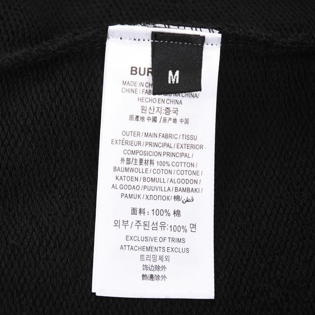 Burberry Logo-Print Cotton-Jersey Hoodie | Banlieue91