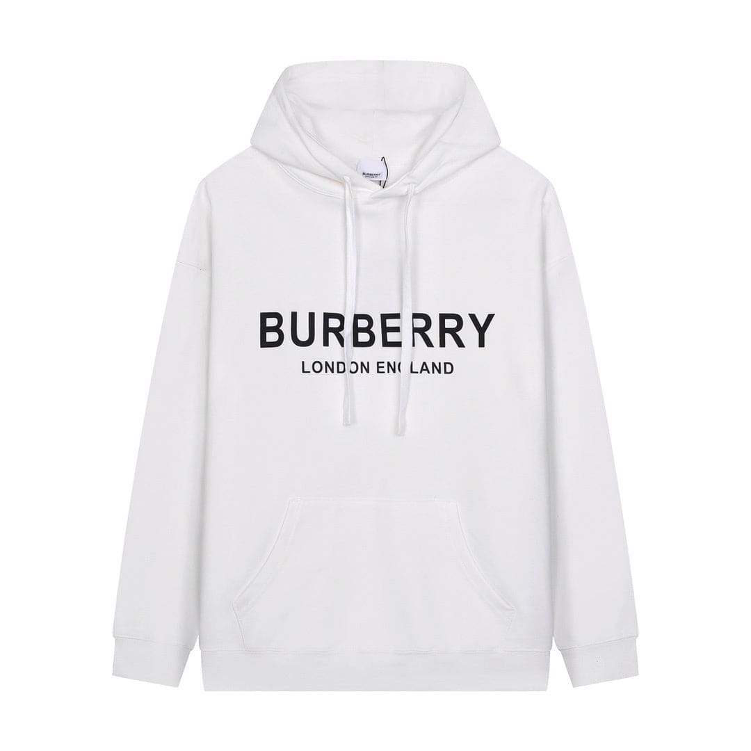 Burberry Logo-Print Cotton-Jersey Hoodie | Banlieue91