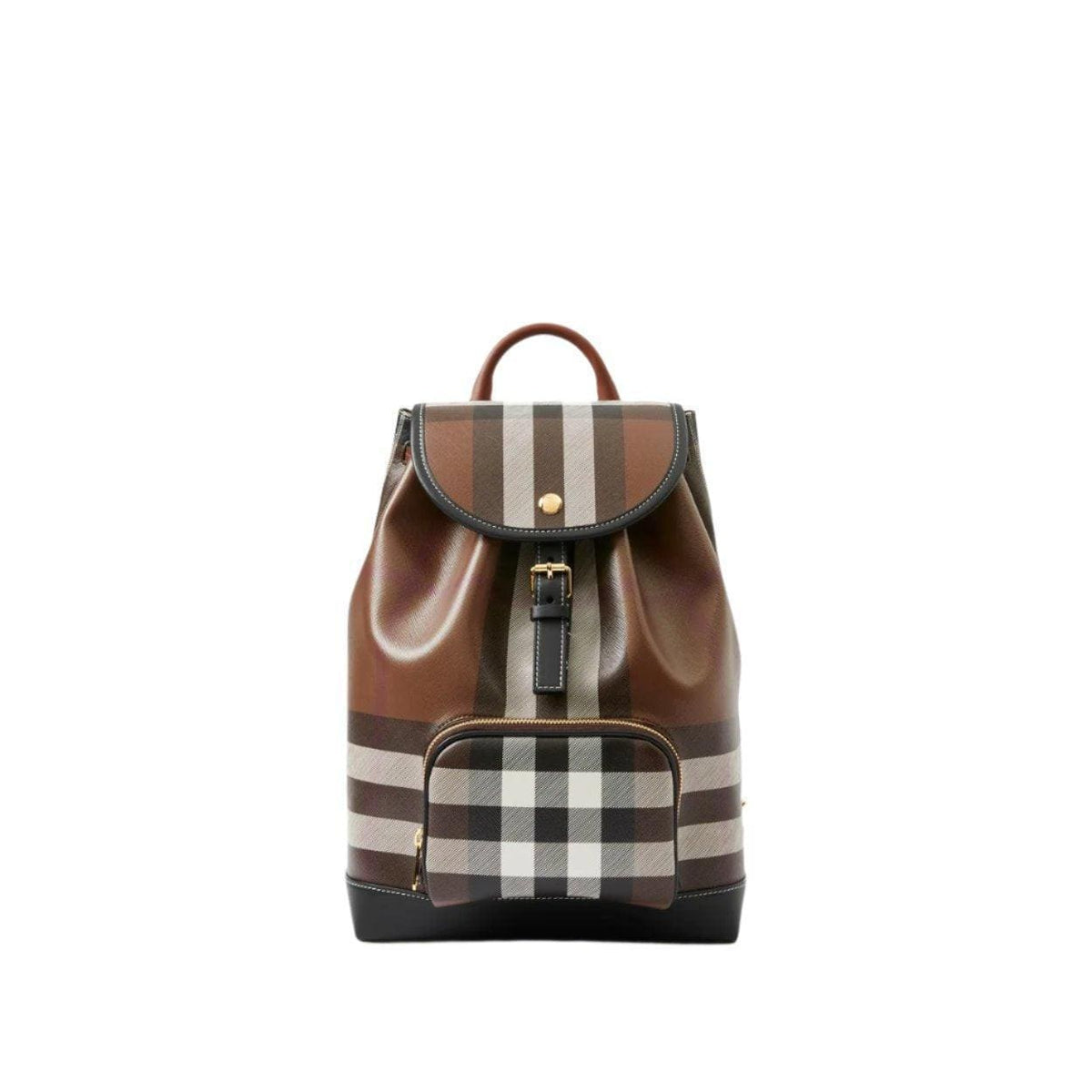 Burberry Medium Check Coated Canvas Backpack | Banlieue91