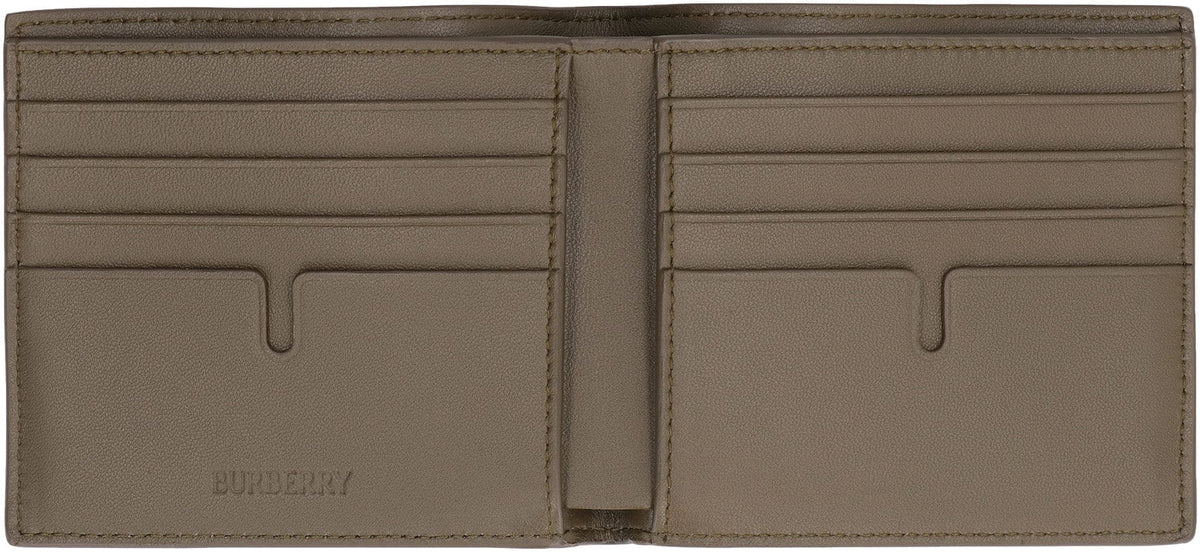 BURBERRY Mini Check Print Wallet | Banlieue91