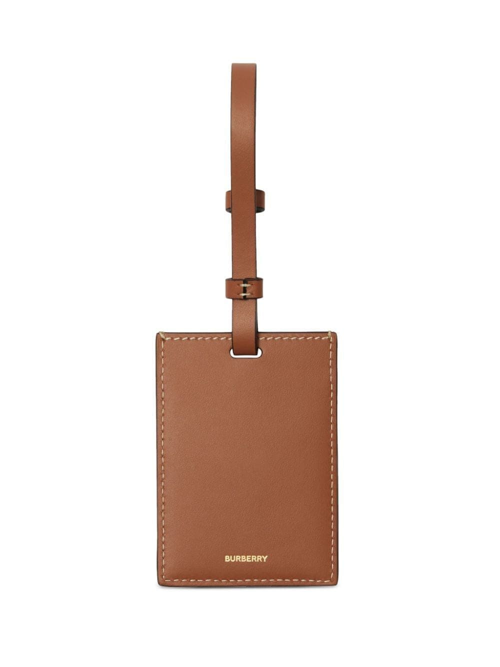 BURBERRY Mini Equestrian Knight Leather Cardholder | Banlieue91