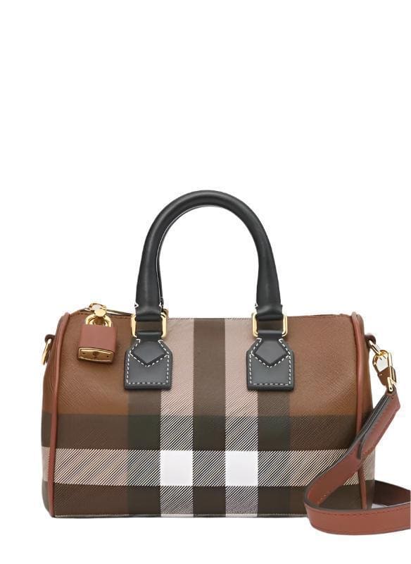 Burberry mini House Check bowling bag | Banlieue91