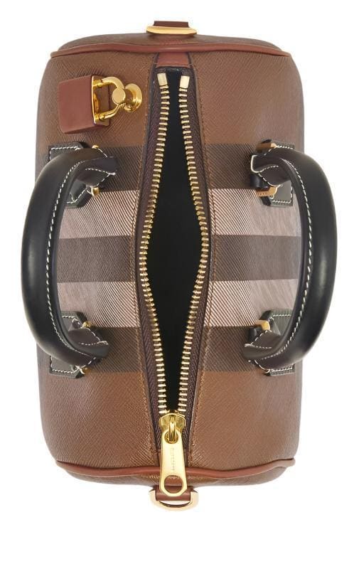 Burberry mini House Check bowling bag | Banlieue91
