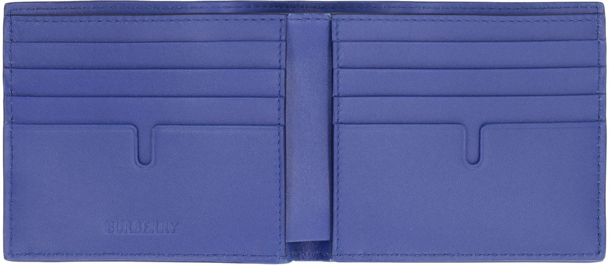 BURBERRY Mini Leather Flap-Over Wallet | Banlieue91