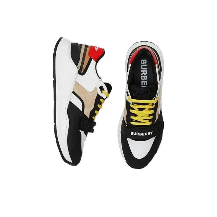 Burberry Panelled Low Top Sneakers | Banlieue91