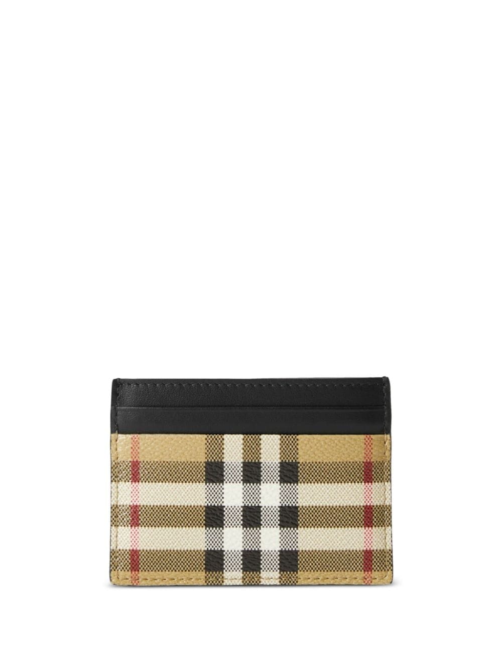BURBERRY Printed Canvas Mini Card Holder | Banlieue91
