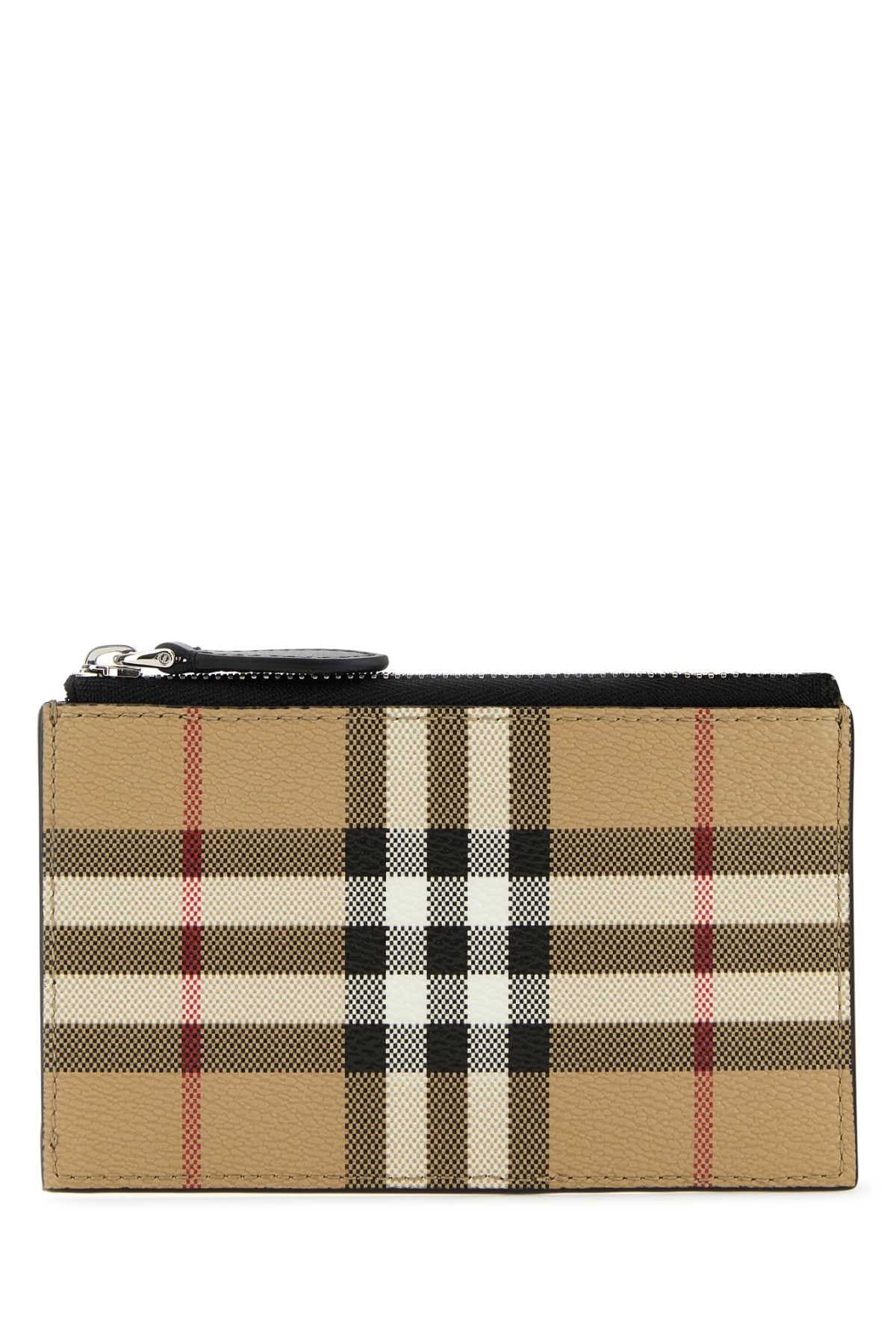 BURBERRY Printed Canvas Mini Wallet for Men | Banlieue91