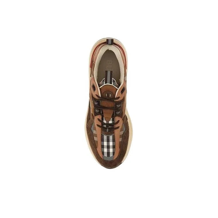 Burberry Sean Sneaker 'Check Dark Birch Brown' | Banlieue91