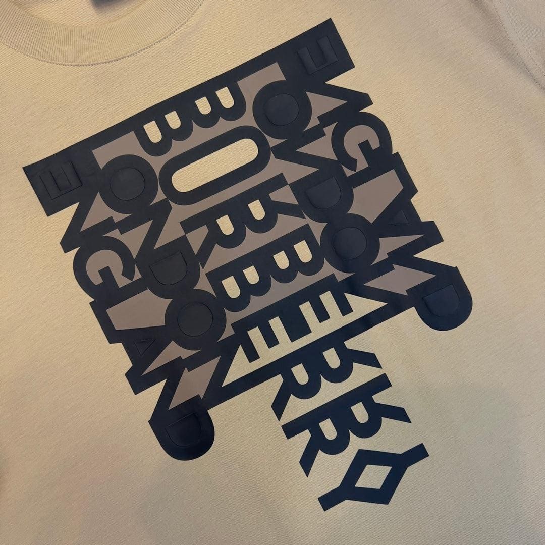 Burberry T-Shirt Without Collar 'Beige' | Banlieue91