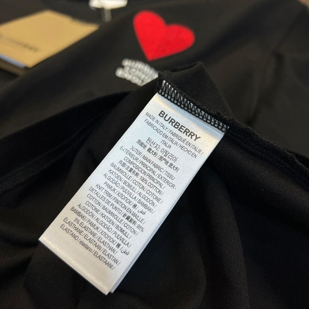 Burberry T-Shirt Without Collar 'Black' | Banlieue91