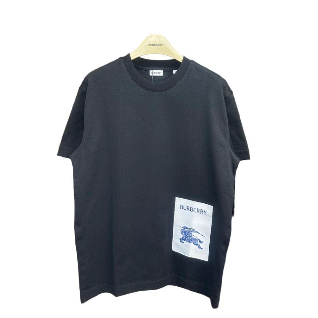 Burberry T-Shirt Without Collar 'Black' | Banlieue91