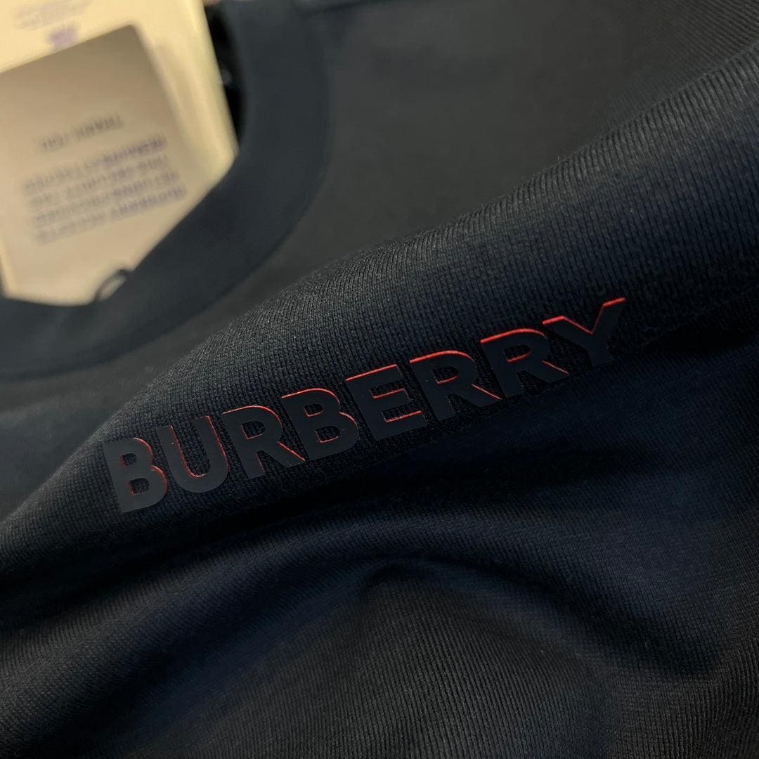 Burberry T-Shirt Without Collar 'Black' | Banlieue91