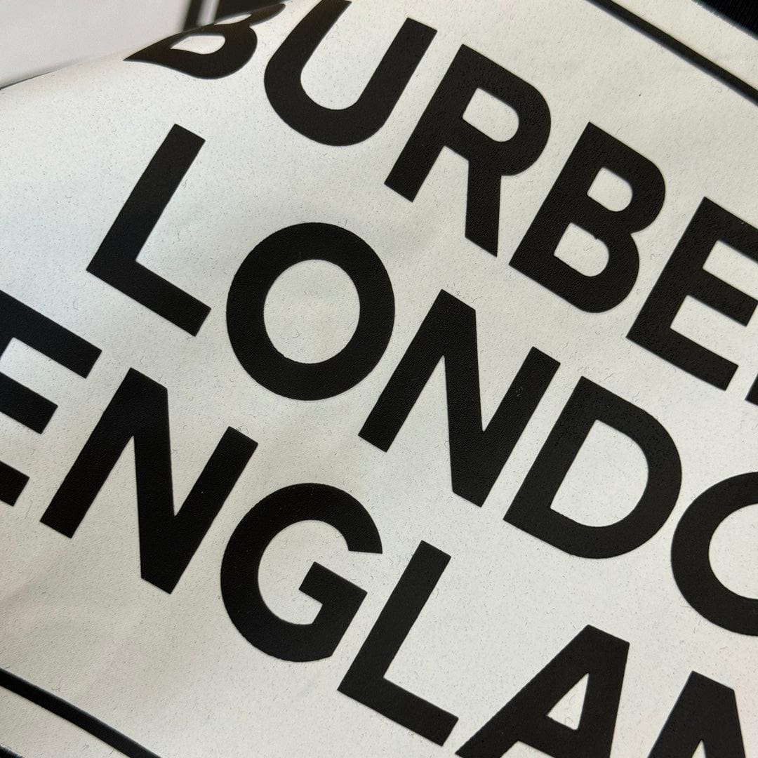 Burberry T-Shirt Without Collar 'Black' Luxury Cotton Tee | Banlieue91