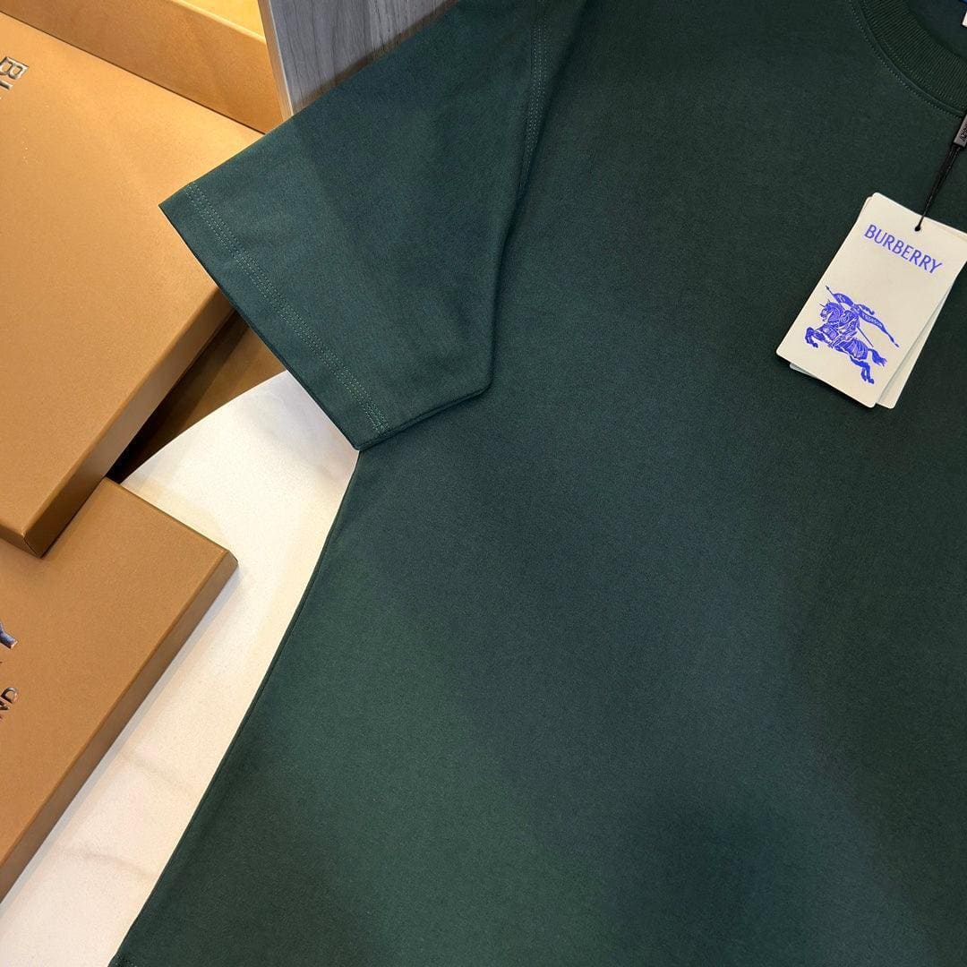 Burberry T-Shirt Without Collar 'Green' | Banlieue91