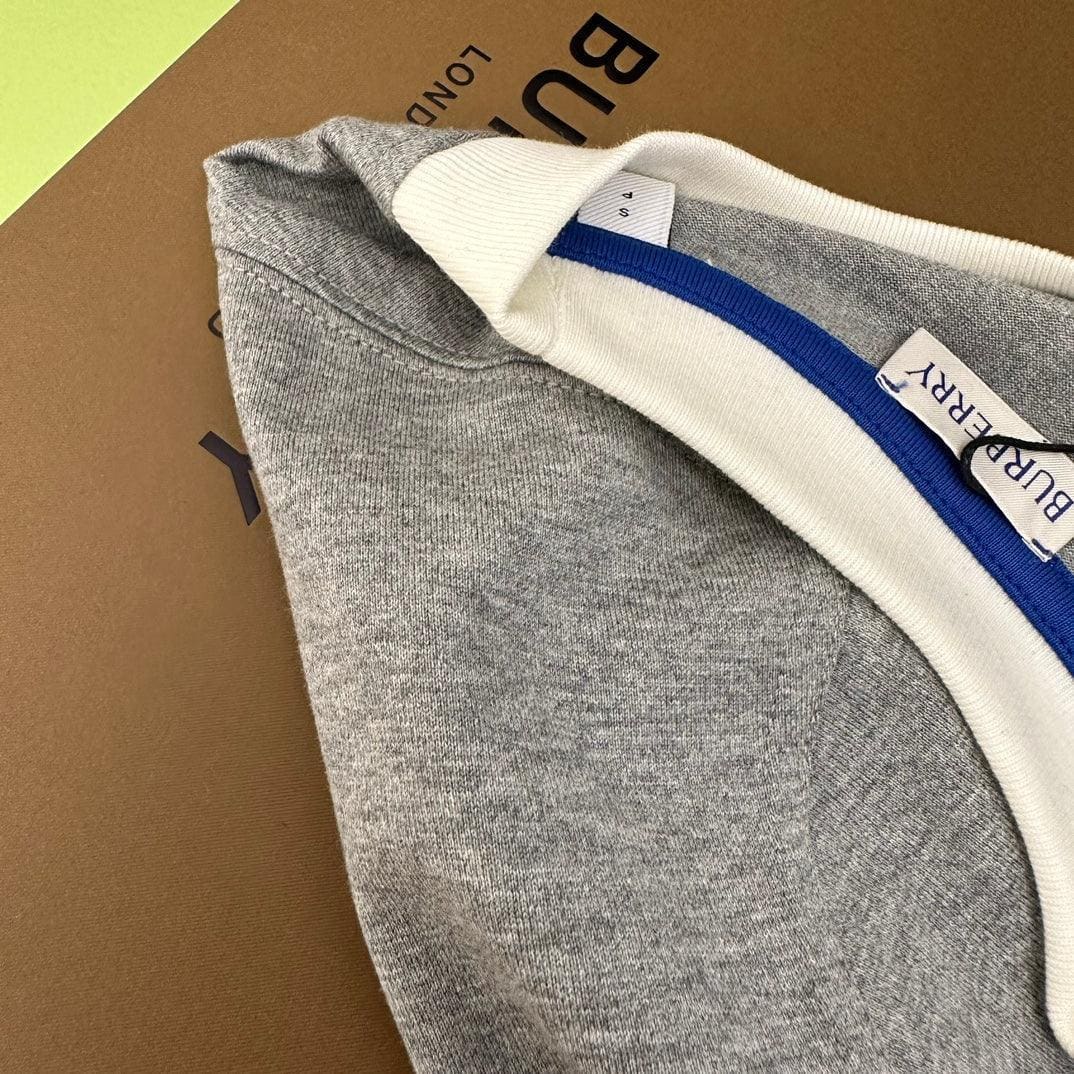 Burberry T-Shirt Without Collar 'Grey' | Banlieue91