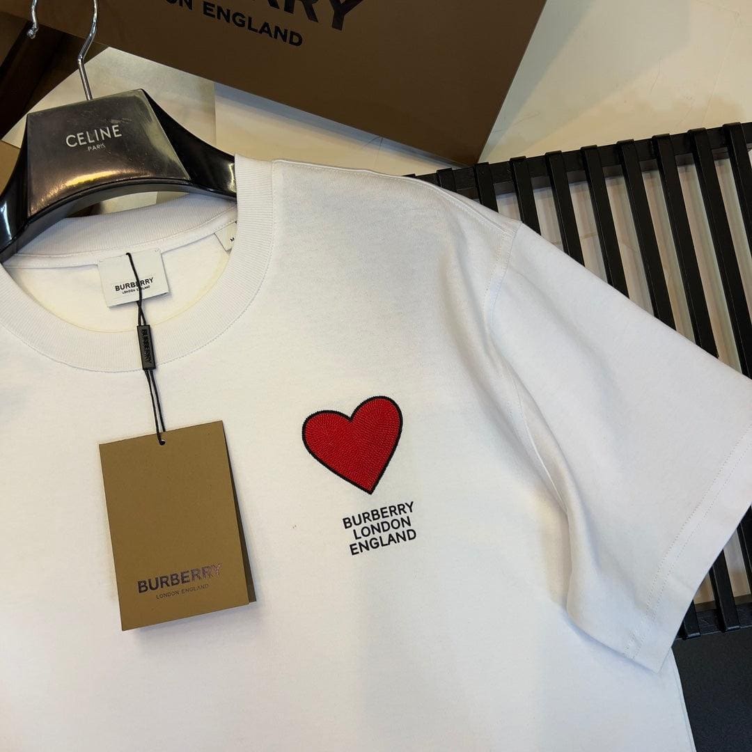 Burberry T-Shirt Without Collar 'White' | Banlieue91