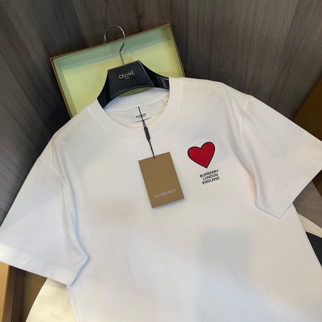 Burberry T-Shirt Without Collar 'White' | Banlieue91