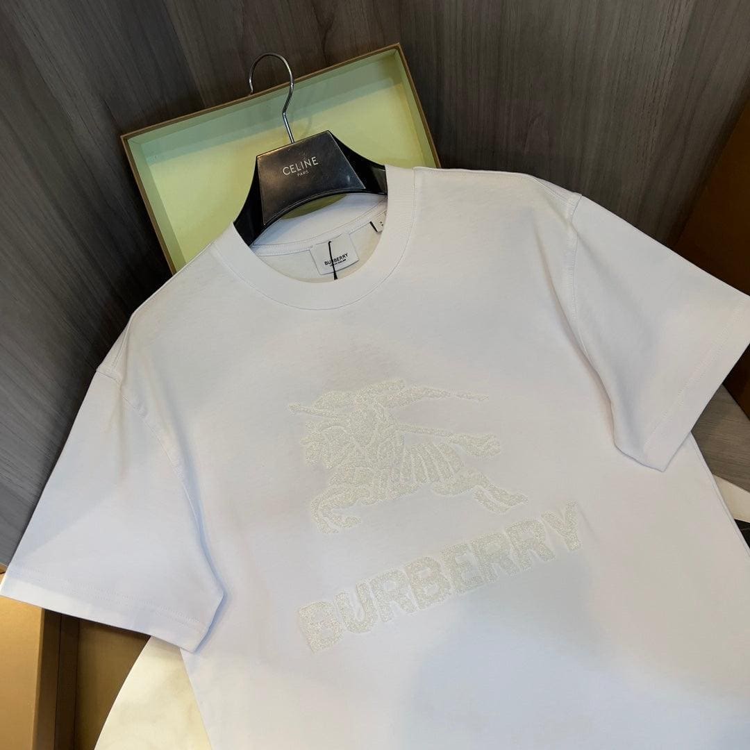 Burberry T-Shirt Without Collar 'White' | Banlieue91