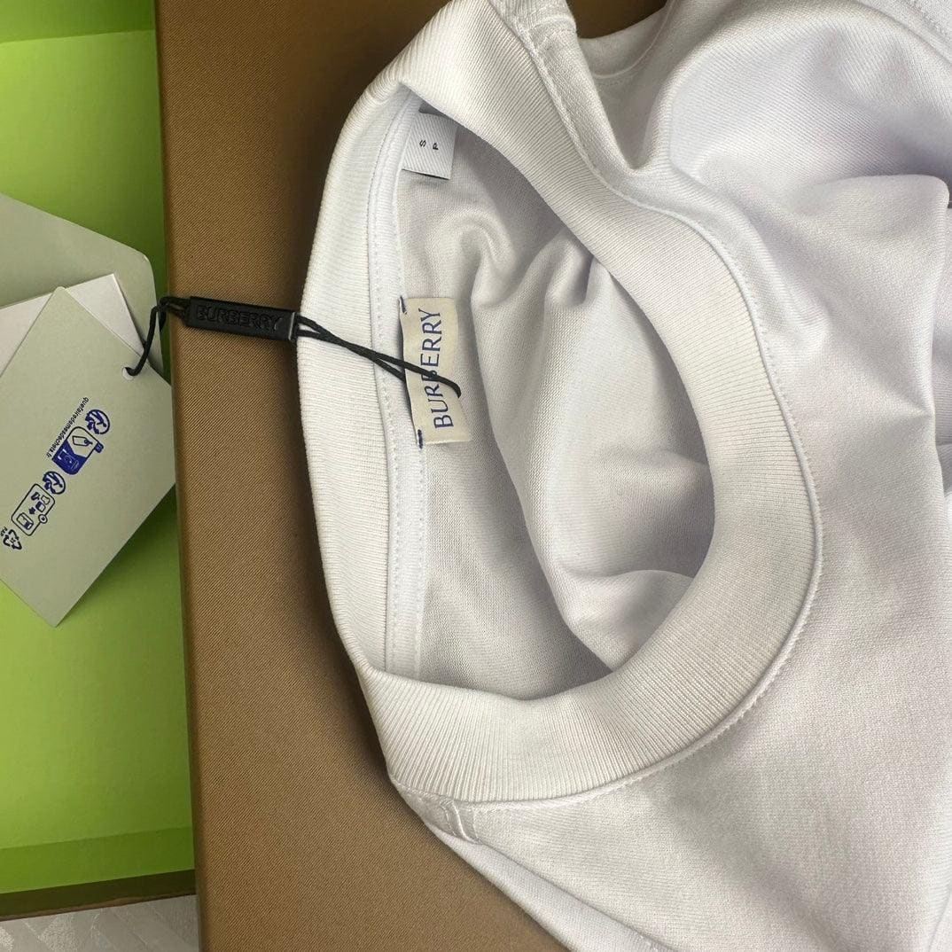 Burberry T-Shirt Without Collar 'White' | Banlieue91