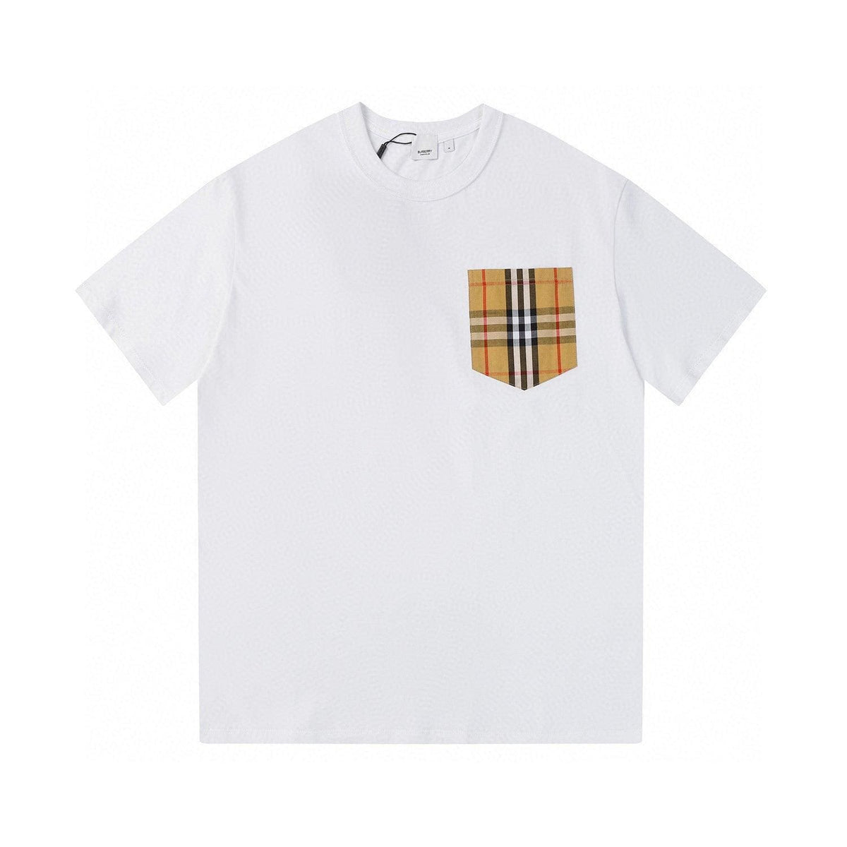 Burberry White Cotton T-Shirt | Classic Crew Neck – Effortless Style | Banlieue91