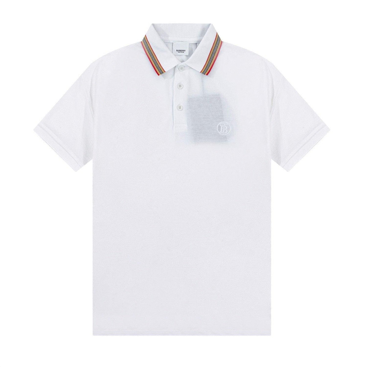Burberry White T-Shirt With Collar | Banlieue91
