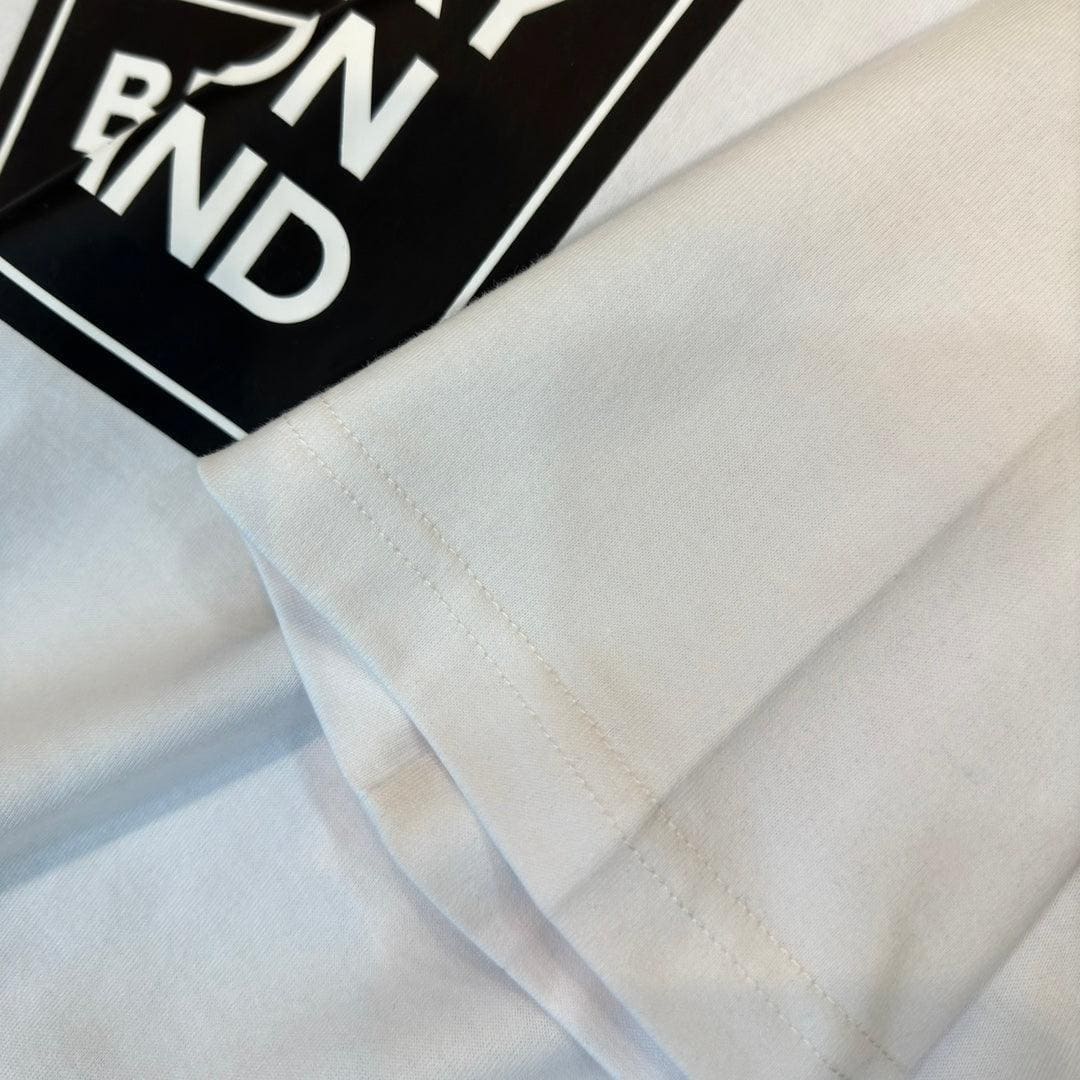 Burberry White T-Shirt Without Collar | Banlieue91