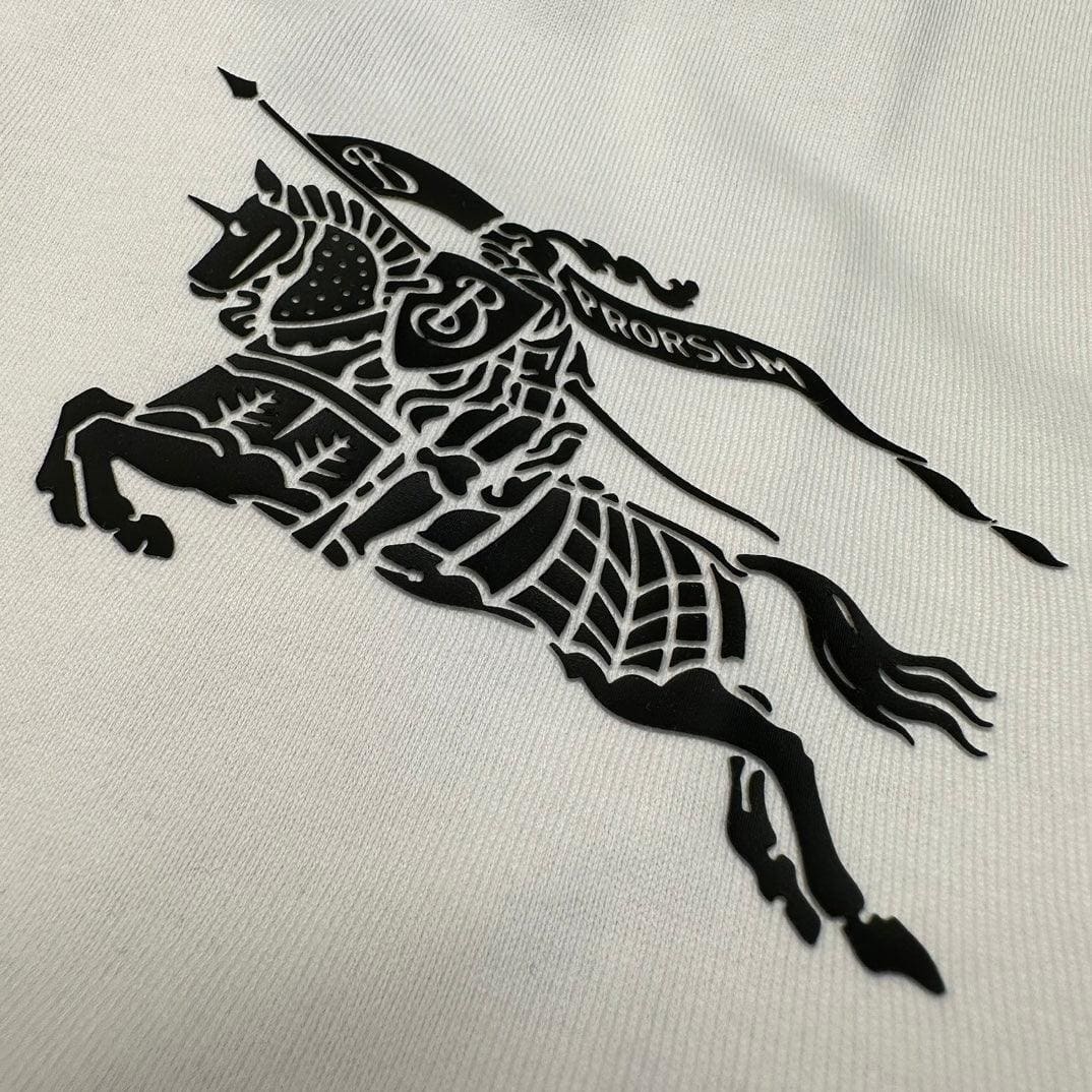 Burberry White T-Shirt Without Collar | Banlieue91