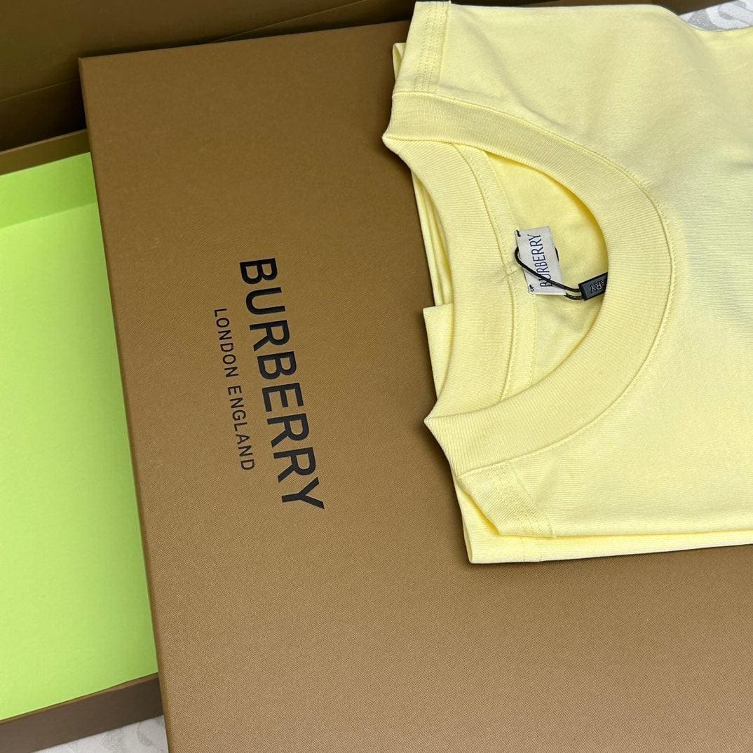 Burberry Yellow T-Shirt Without Collar | Banlieue91