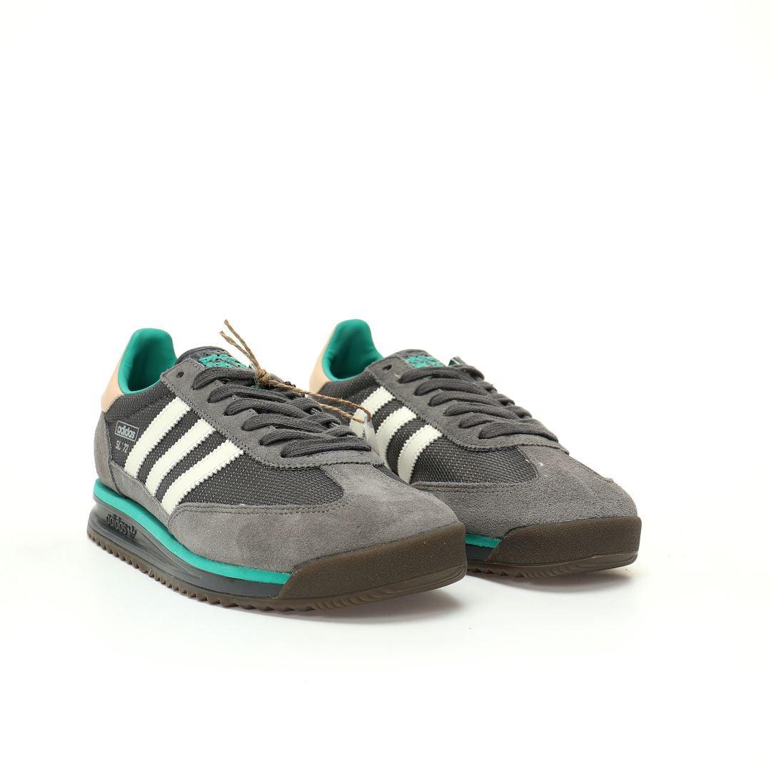 Adidas Originals SL 72 OG 'Dark Grey/Green' - Banlieue91 -