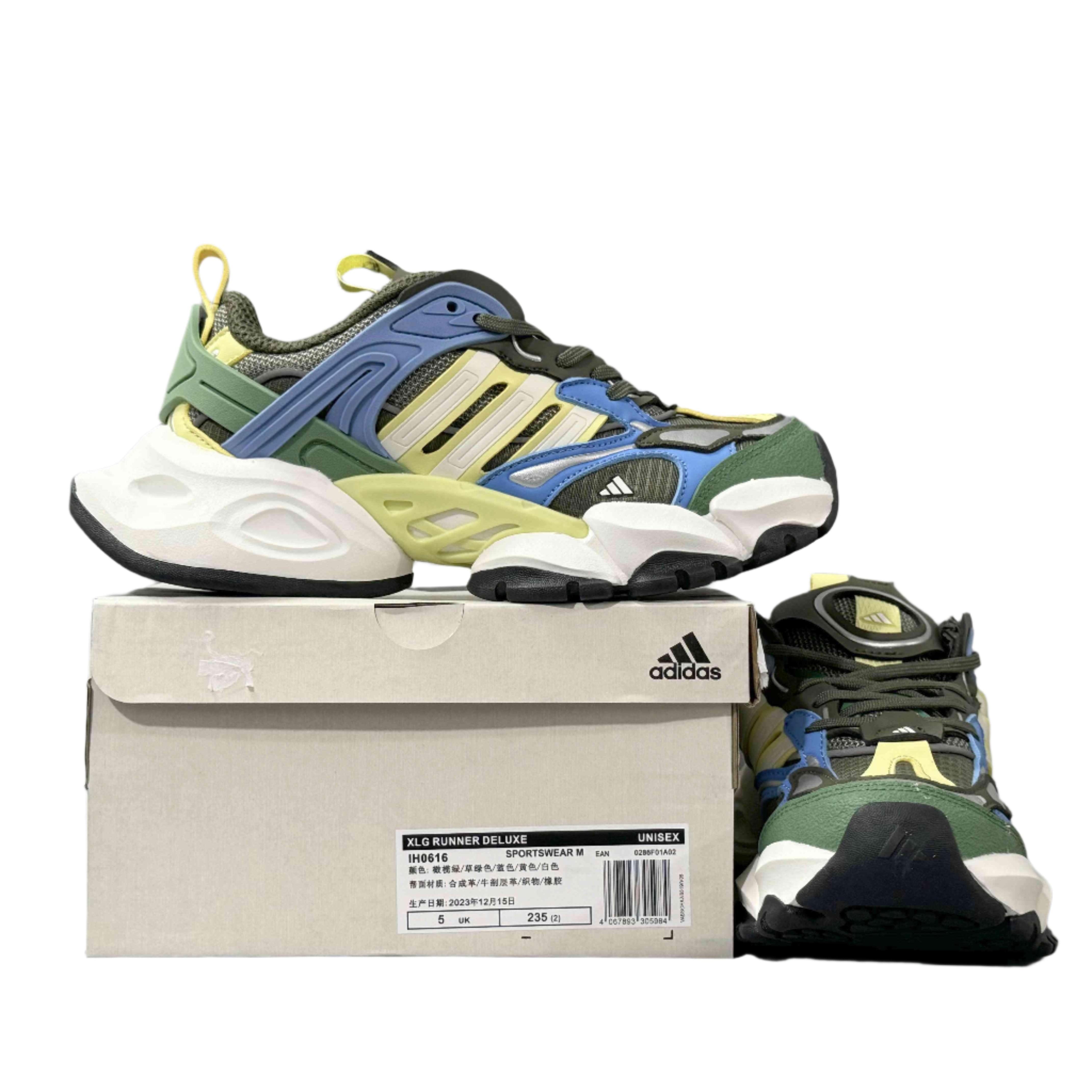 Adidas XLG RUNNER DELUXE 'Dark Green' - Banlieue91