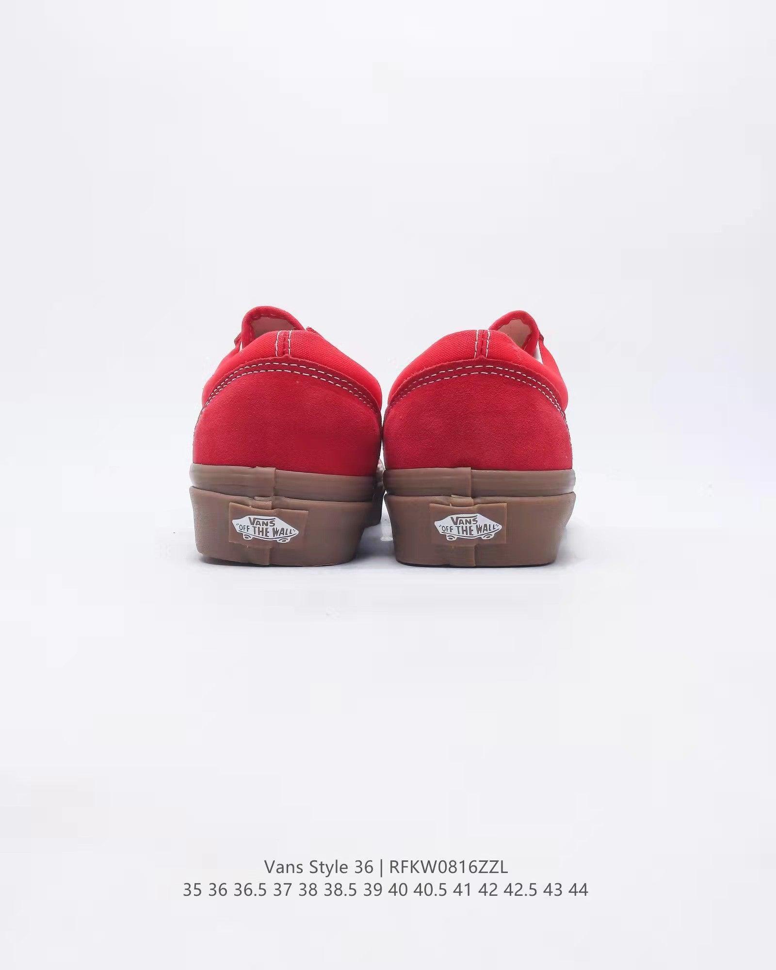 Vans Gum Style 36 'Red' - Banlieue91