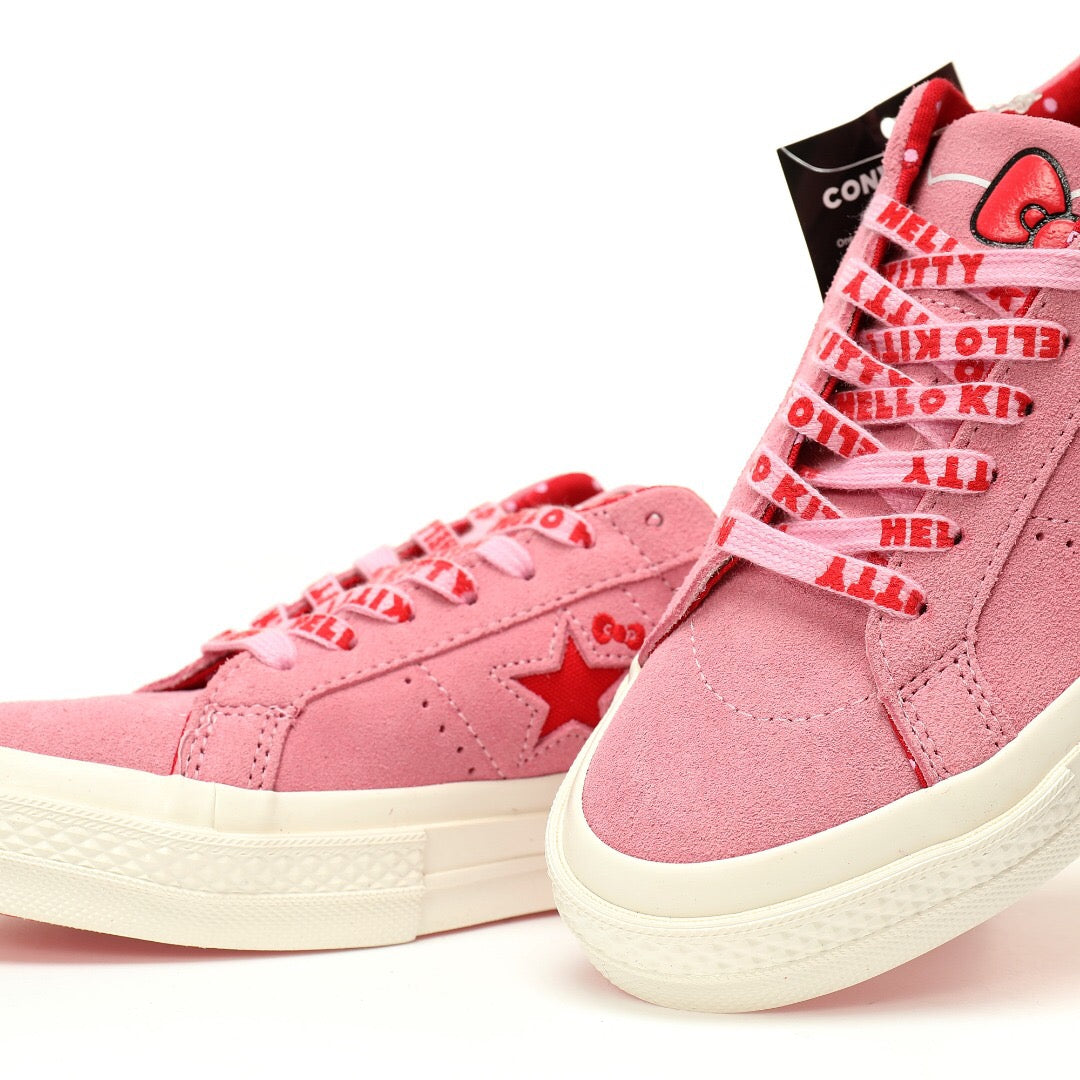 Hello Kitty x Converse One Star Suede Low "Prism Pink" - Banlieue91