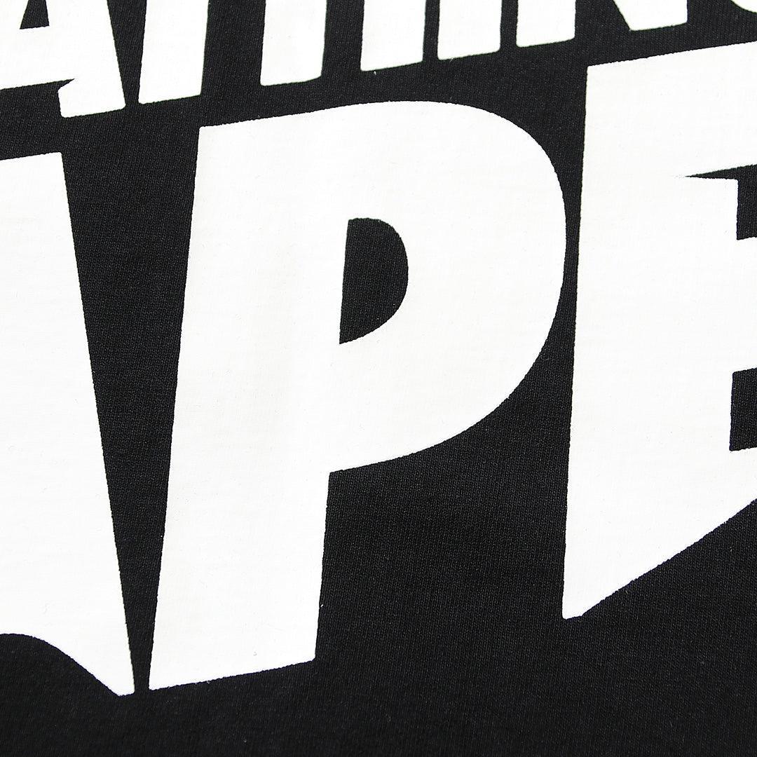 Bathing Ape Black T-Shirt without Collar - Banlieue91