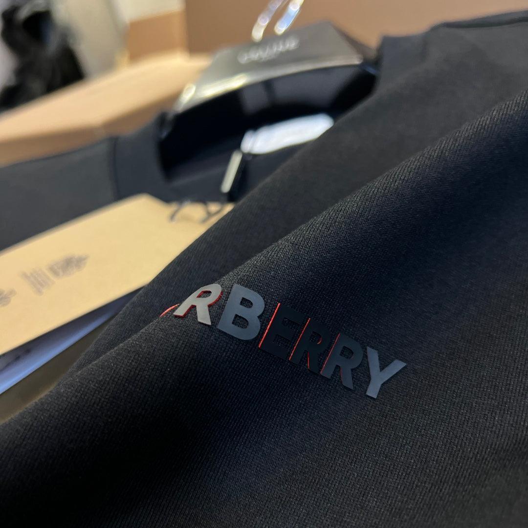 Burberry T-Shirt Without Collar 'Black' - Banlieue91