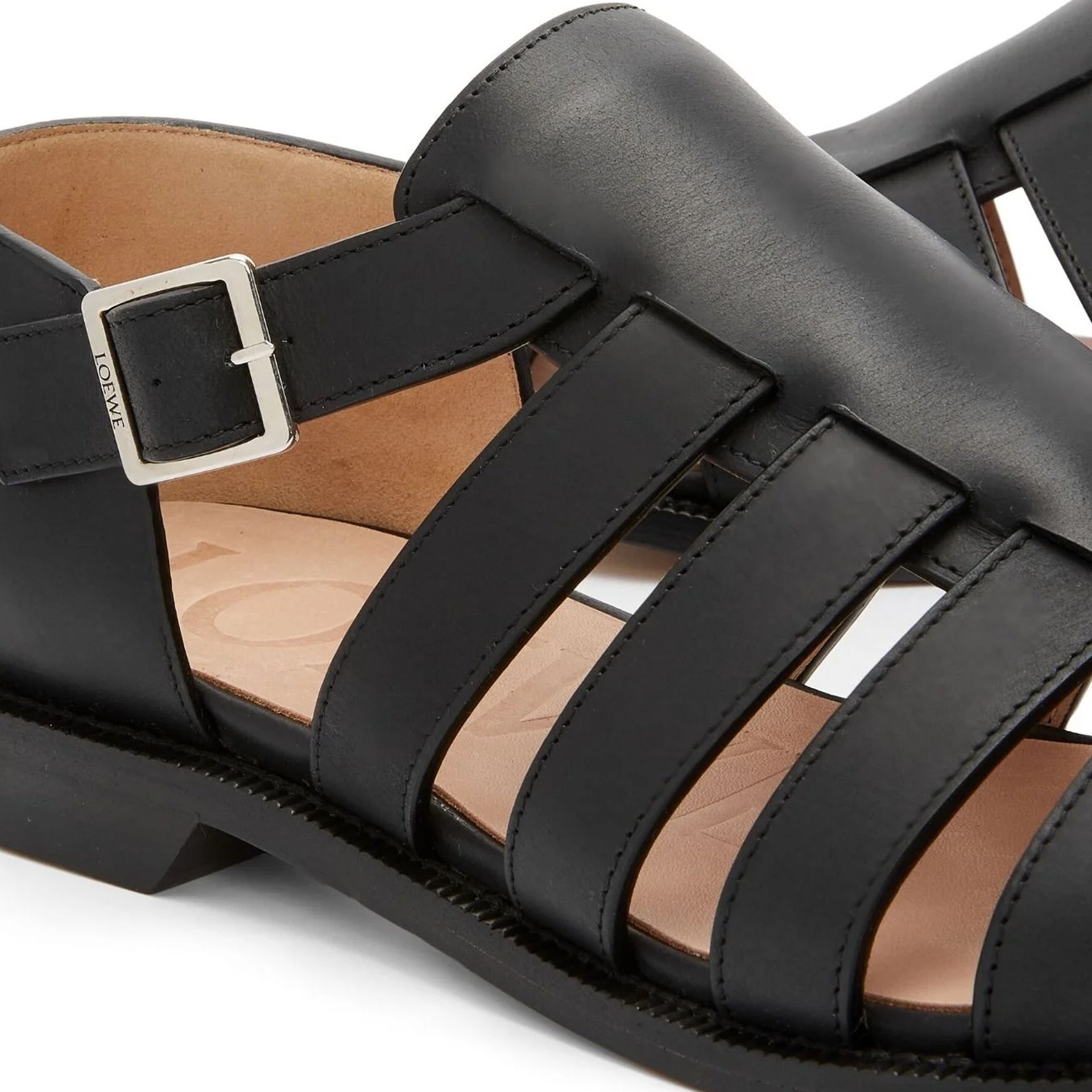 Loewe Campo Leather Sandals - Banlieue91 -