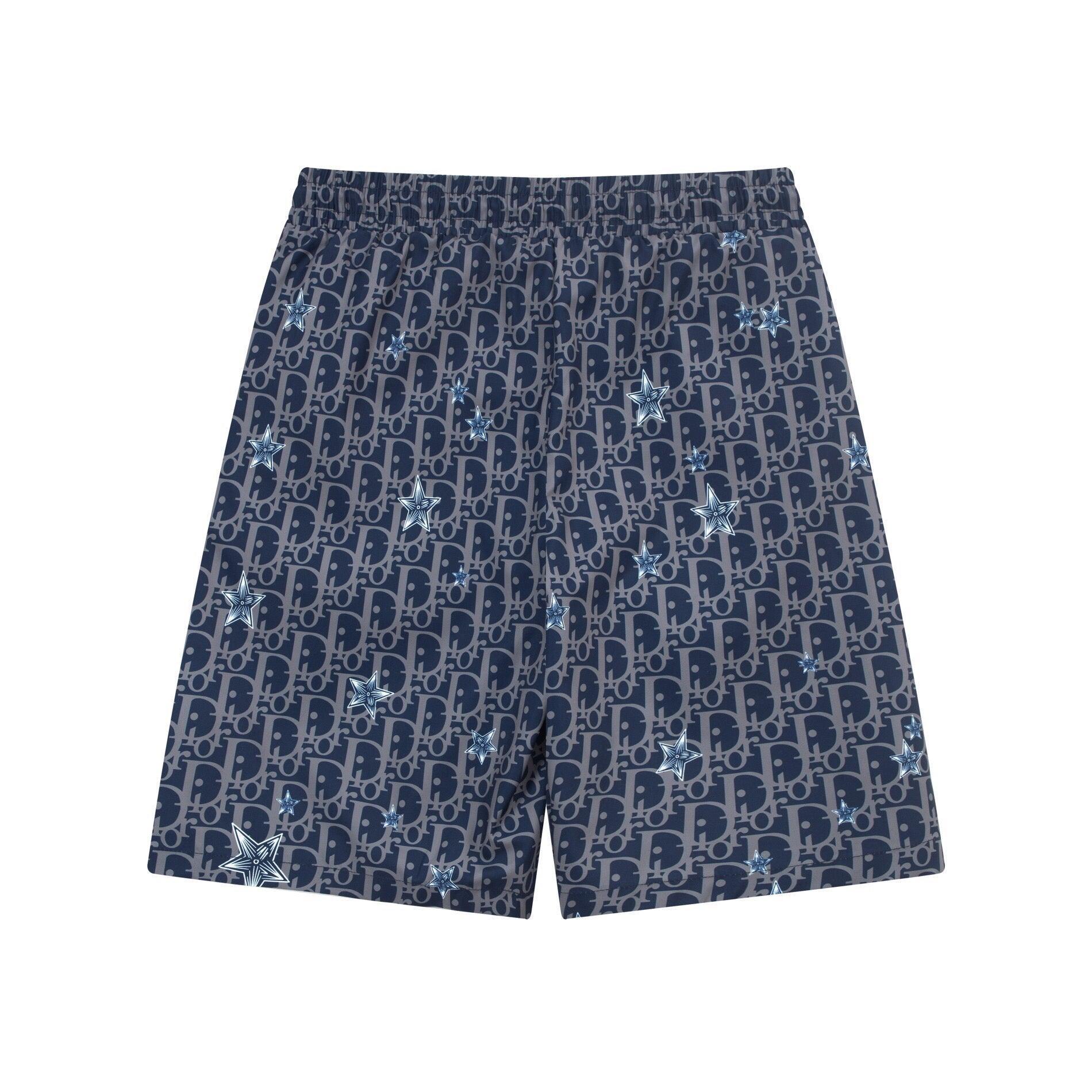 Dior Knit Basketball Shorts 'Blue' - Banlieue91