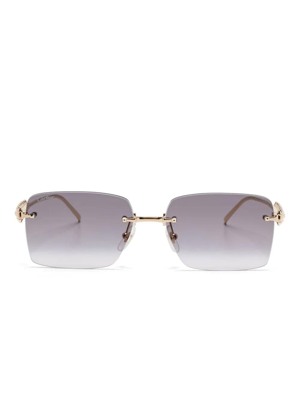 CARTIER Elegant Metal Sunglasses for Women | Banlieue91