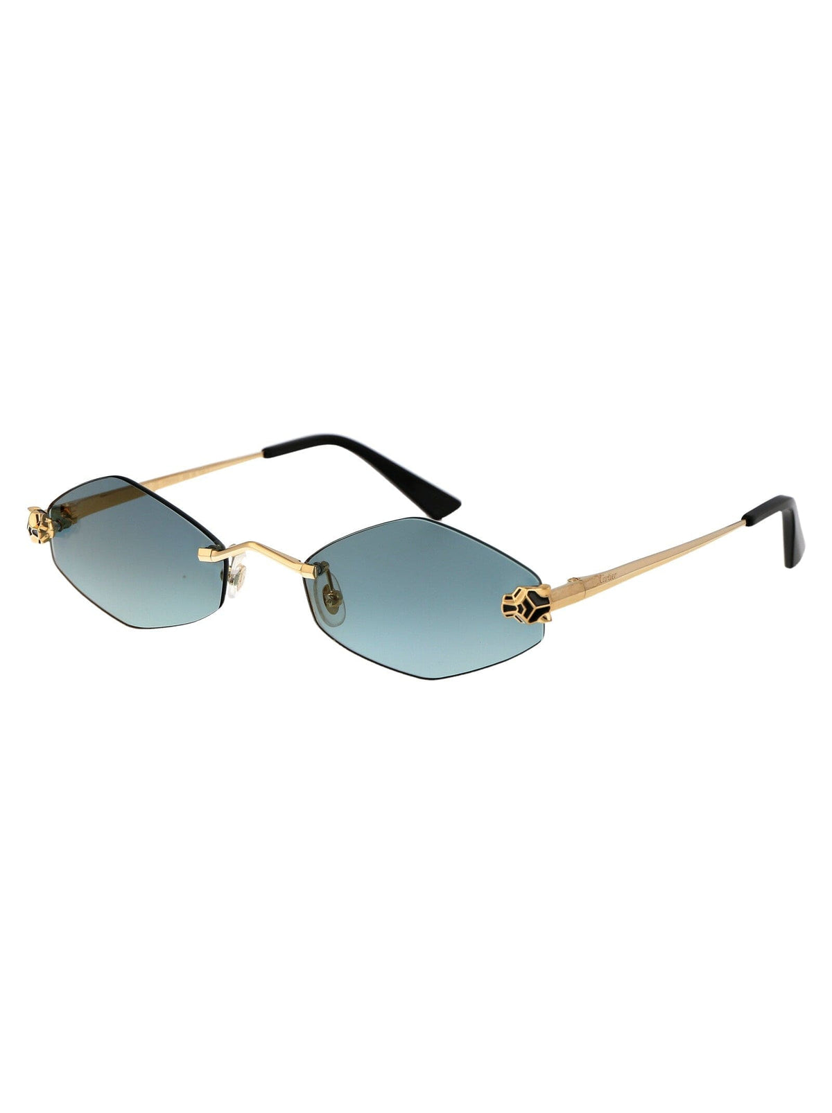 CARTIER Elegant Women's Metal Mini Sunglasses | Banlieue91