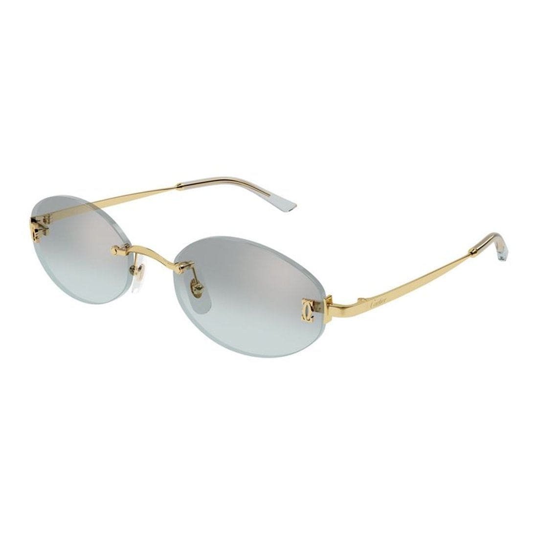 CARTIER Elegant Women's Metal Sunglasses CT0592S 004 | Banlieue91