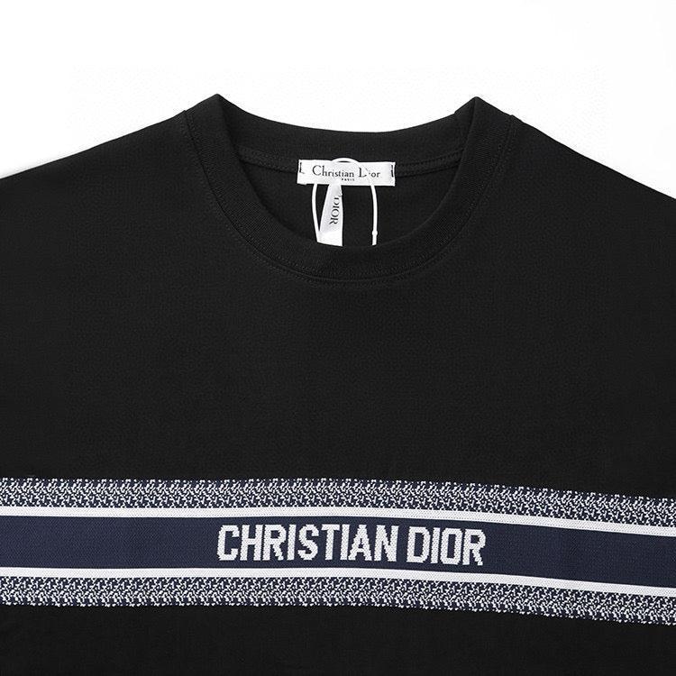 Dior T-Shirt Without Collar 'Black' - Banlieue91