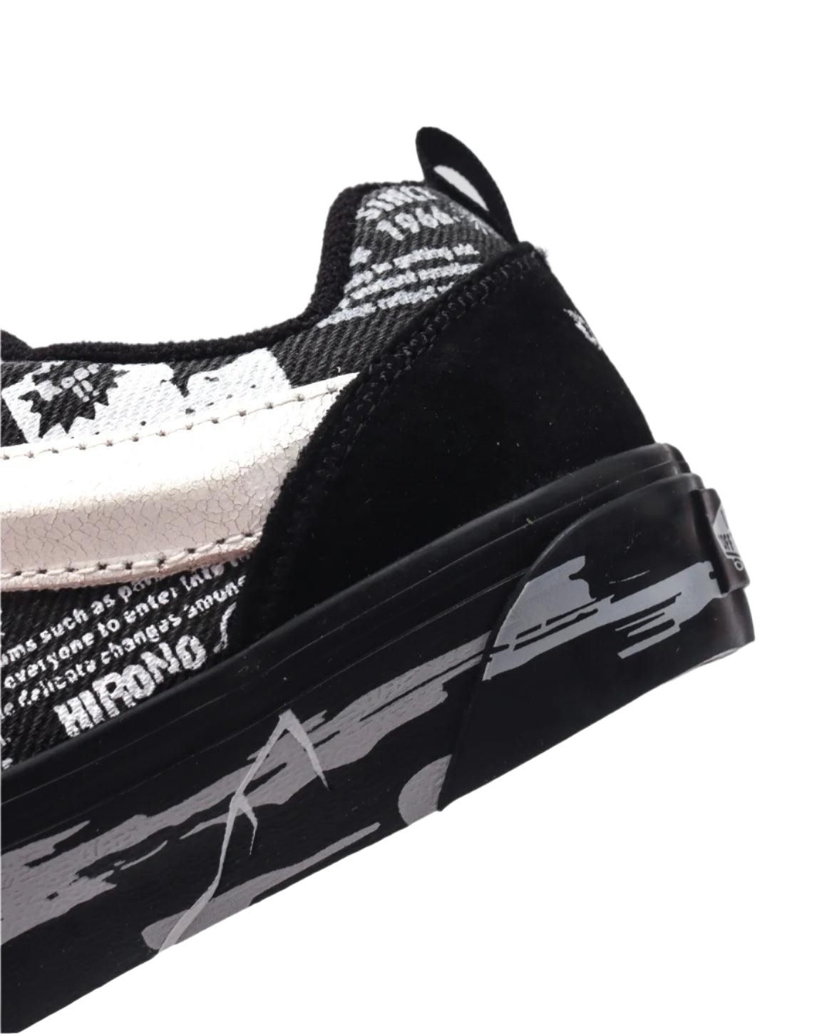 HIRONO x Vans Knu Skool 'Black/White' - Banlieue91