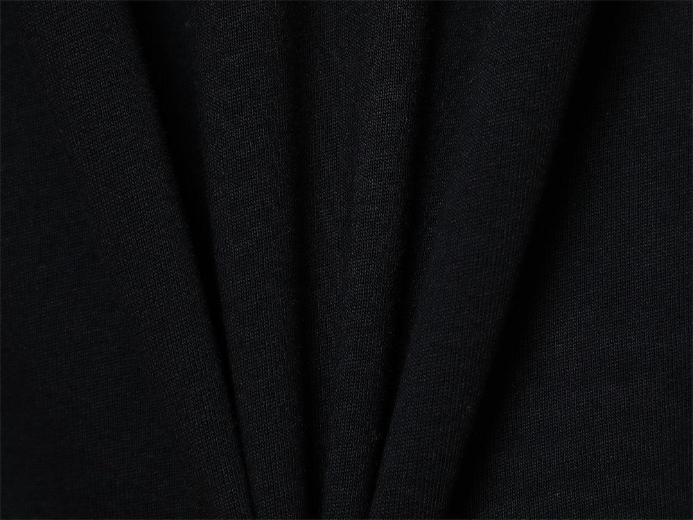 Fendi Roma T-Shirt without Collar 'Black' - Banlieue91