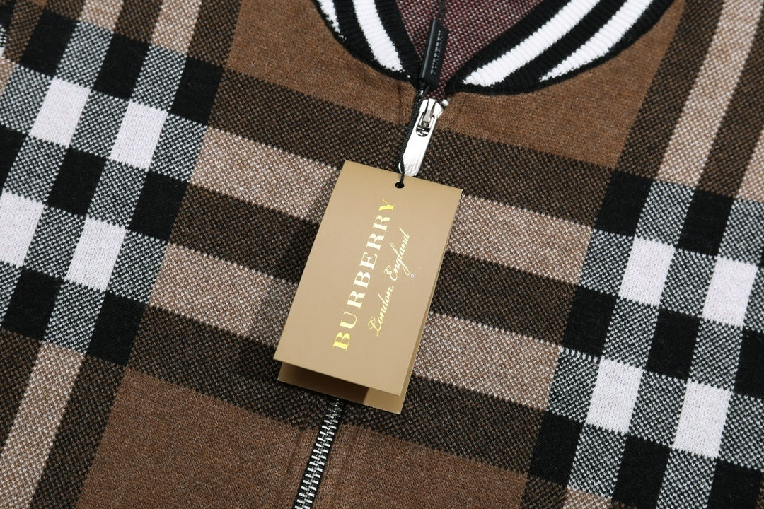 Burberry Vintage Check Bomber Varsity Jacket - Banlieue91 -