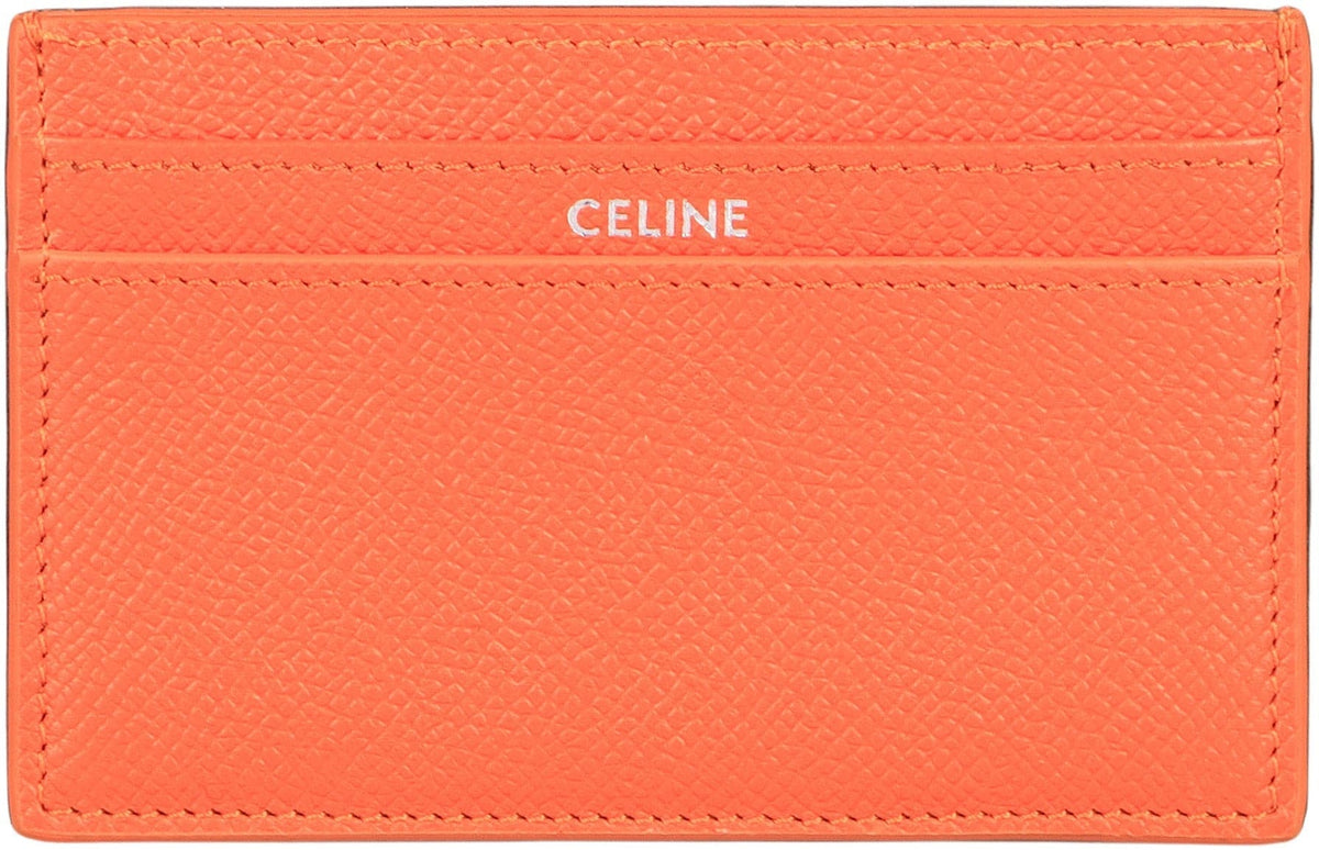 CELINE Medium Leather Card Holder | Banlieue91