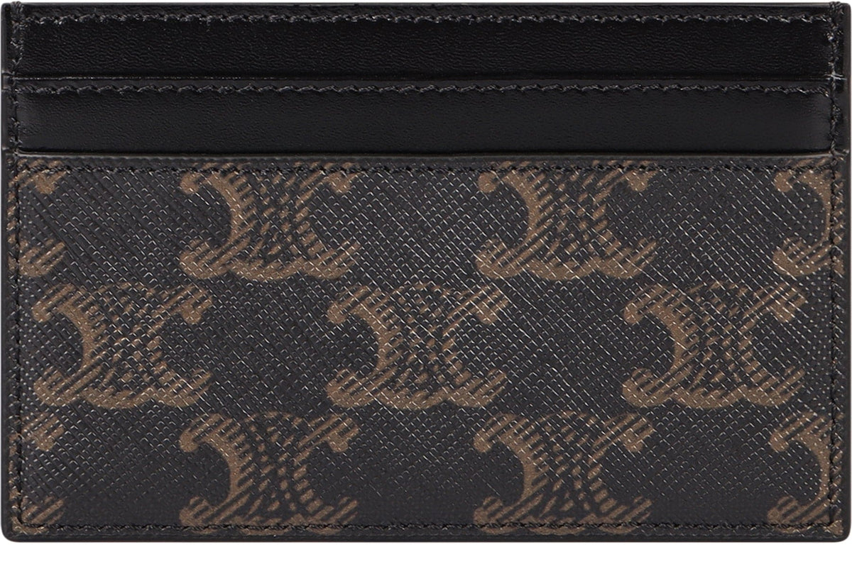 CELINE Mini Triomphe Cardholder with Premium Finish | Banlieue91