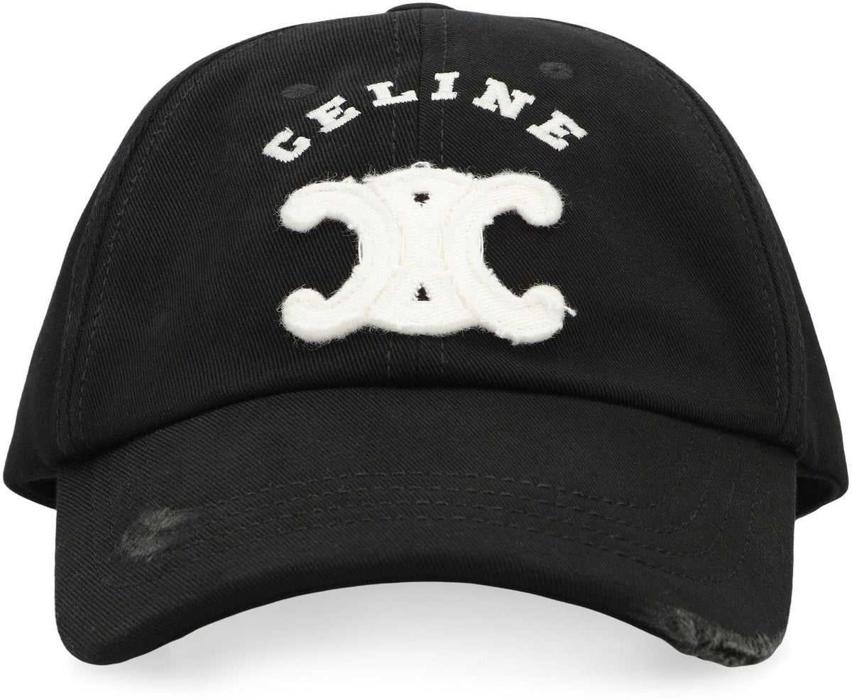 CELINE Triomphe Baseball Cap - Adjustable Size | Banlieue91