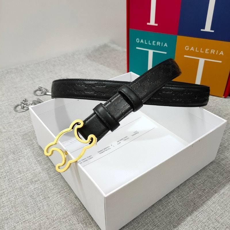 Celine Women Belt 'Black' | Banlieue91