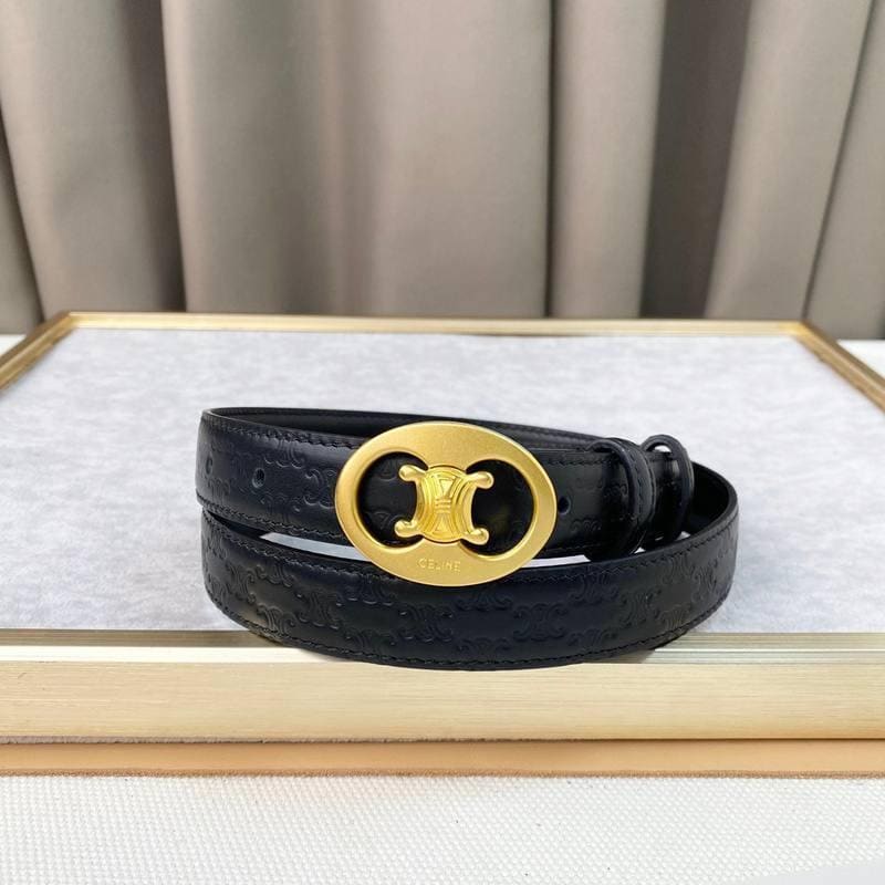 Celine Women Belt 'Black' | Banlieue91